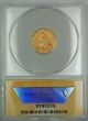 1912 $2.  50 Indian Quarter Eagle Gold Coin Anacs Ms - 61 Gold photo 1