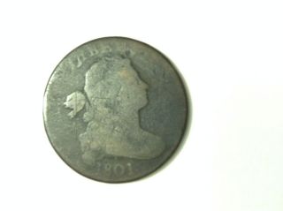 1801 Draped Bust Large Cent In photo