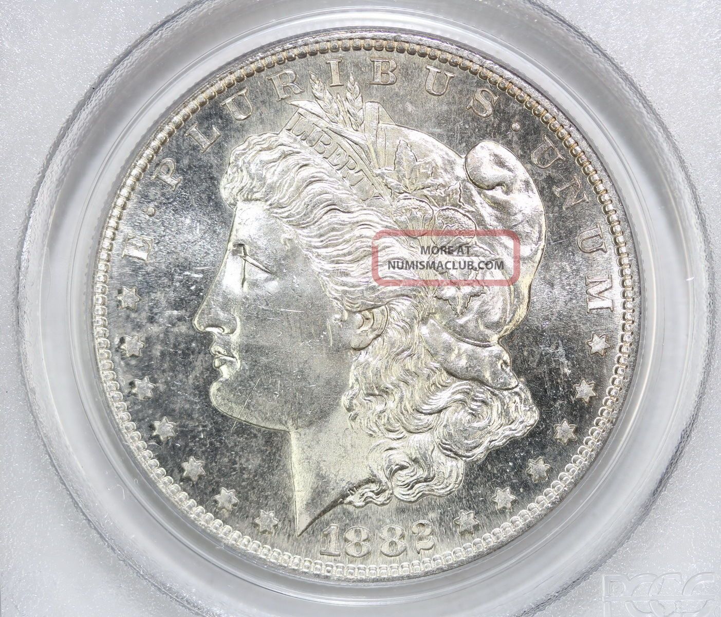 1882 S Morgan Silver Dollar Ms 64 Pcgs (6720)