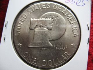 1976 - P Bi - Centennial Eisenhower Dollar,  Type 2 World photo