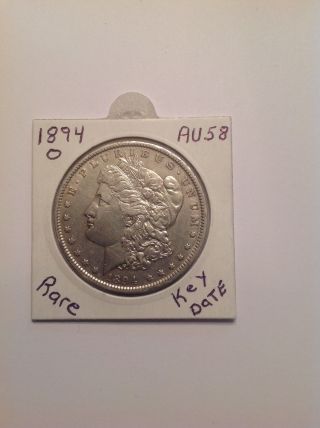 1894 - O Morgan Au++ Key Date Coin photo