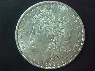 1888 P Morgan Silver Dollar photo