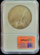 1925 Silver Peace Dollar S$1 Graded Ngc Ms 64 Dollars photo 1