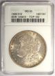 1888 - O Morgan Silver Dollar $1 Doubled Die Reverse Ddr Vam - 9 - Anacs Ms63 Dollars photo 1