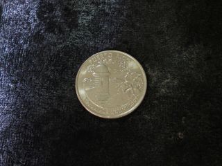 2009 - D Puerto Rico Quarter Dollar Washington 25 Cents Coin - Flip photo