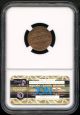 No Date Lincoln Cent Error Obverse Counter Brockage Ngc Ms63bn Coins: US photo 1