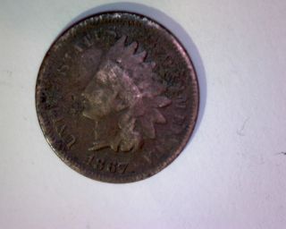 1867 1c Bn Indian Cent photo