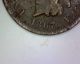 1867 1c Bn Indian Cent Small Cents photo 2
