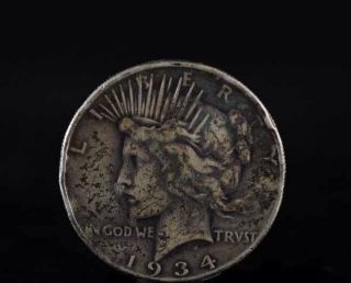 1934 Peace Silver Dollar photo