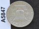 1955 - P Franklin Half Dollar Silver U.  S.  Coin A5847 Half Dollars photo 1