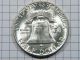 Key 1949 P Silver Franklin Half Dollar Grades Choice+ Bu Stk Rj37 Half Dollars photo 1