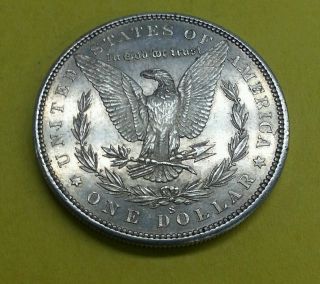 1880 - S $1 Morgan Silver Dollar (pl) Au Details photo