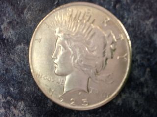 1925 Peace Silver Dollar Coin photo