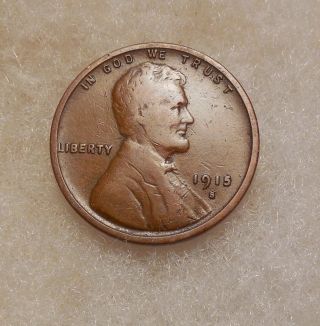 1915 - S Lincoln Cent - Better Date - Looking Coin photo