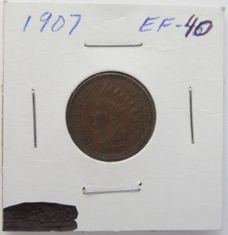 1907 Indian Head Cent photo
