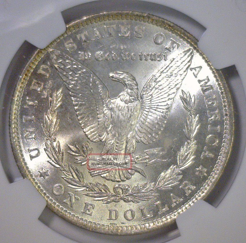 1886 Morgan Silver Dollar $1 Bu Brilliant Uncirculated Unc Ngc Ms64 Ms 64
