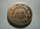 1882 Shield Nickel: Low Grade / Antique Us Coin Nickels photo 1