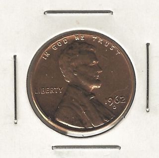 1962 - D Lincoln Cent photo