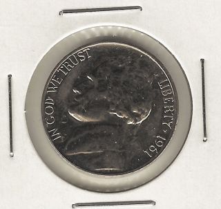 1961 5c Jefferson Nickel photo
