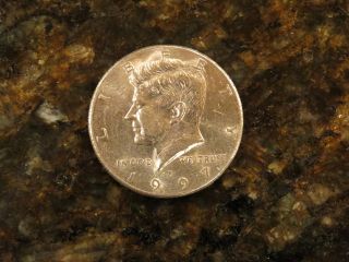Brilliant Au 1997 - P John F.  Kennedy Half Dollar photo