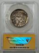 1926 - S Oregon Trail Commemorative Silver Half Dollar Coin Anacs Ms 63 Commemorative photo 1