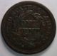 1849 Braided Hair Liberty Head Large Cent Us Copper Type Coin Vf2 Large Cents photo 1