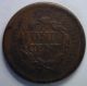 1851 Braided Hair Liberty Head Large Cent Us Copper Type Coin Vf2 Large Cents photo 1