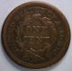 1850 Braided Hair Liberty Head Large Cent Us Copper Type Coin Vf Large Cents photo 1