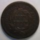 1851 Braided Hair Liberty Head Large Cent Us Copper Type Coin Vf3 Large Cents photo 1