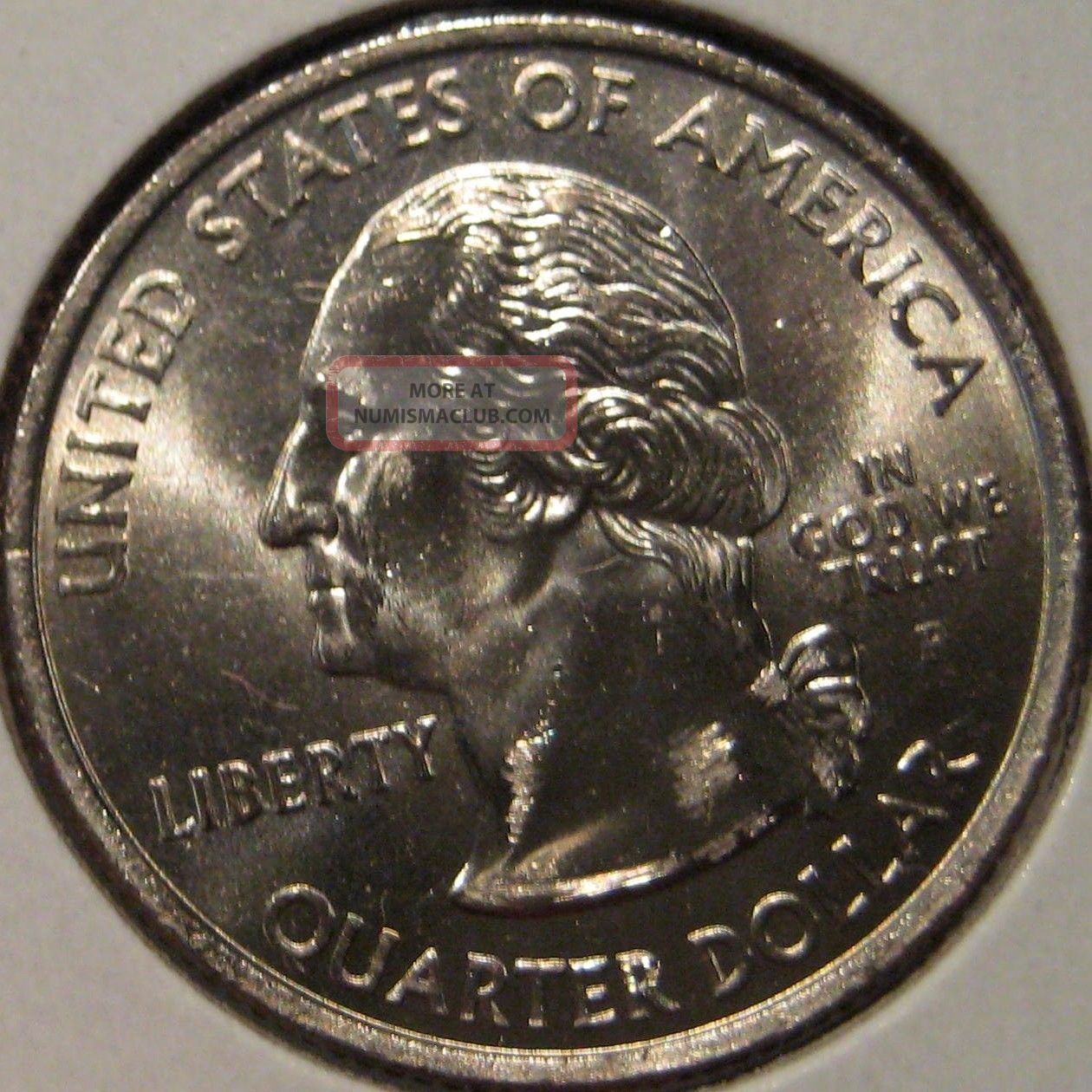 2005 P Minnesota State Quarter Ddr 005 Variety Double Die Reverse