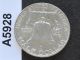 1957 - D Franklin Half Dollar Silver U.  S.  Coin A5928 Half Dollars photo 1