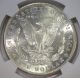 1887 Morgan Silver Dollar $1 Bu Brilliant Uncirculated Unc Ngc Ms64 Ms 64 Dollars photo 2