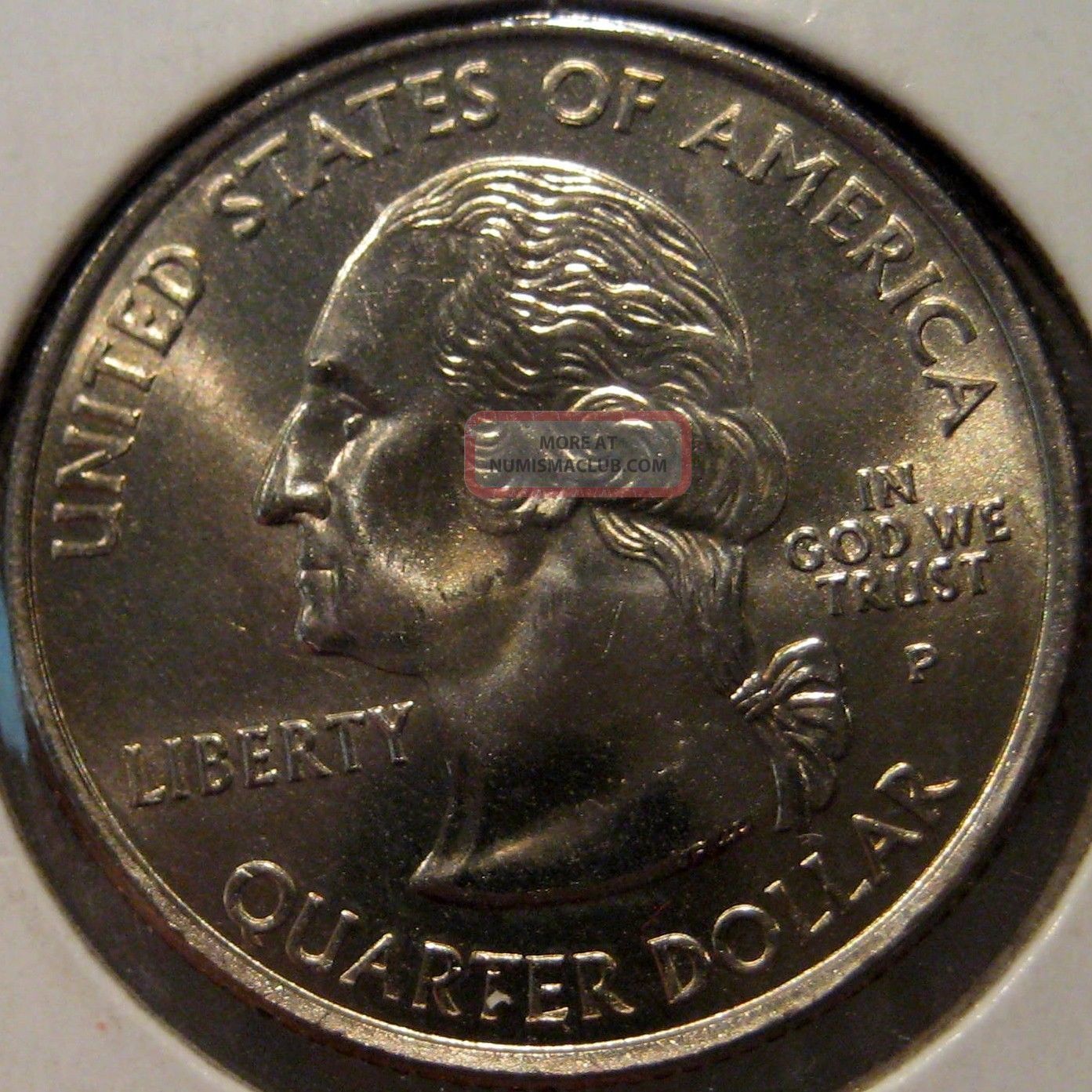 2005 P Minnesota State Quarter Ddr 056 Variety Double Die Reverse