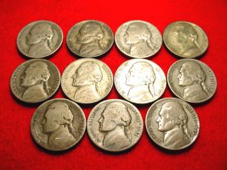All 11 Silver War Nickels In A Shape For Their Age 4 photo