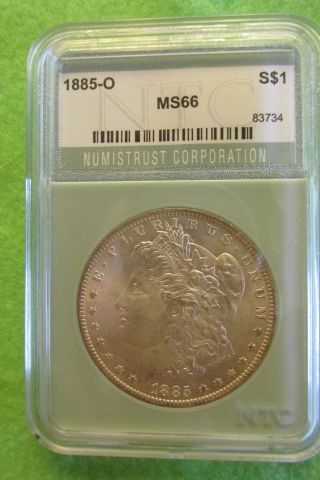 1885 - O Morgan Dollar - Ms - 66 photo