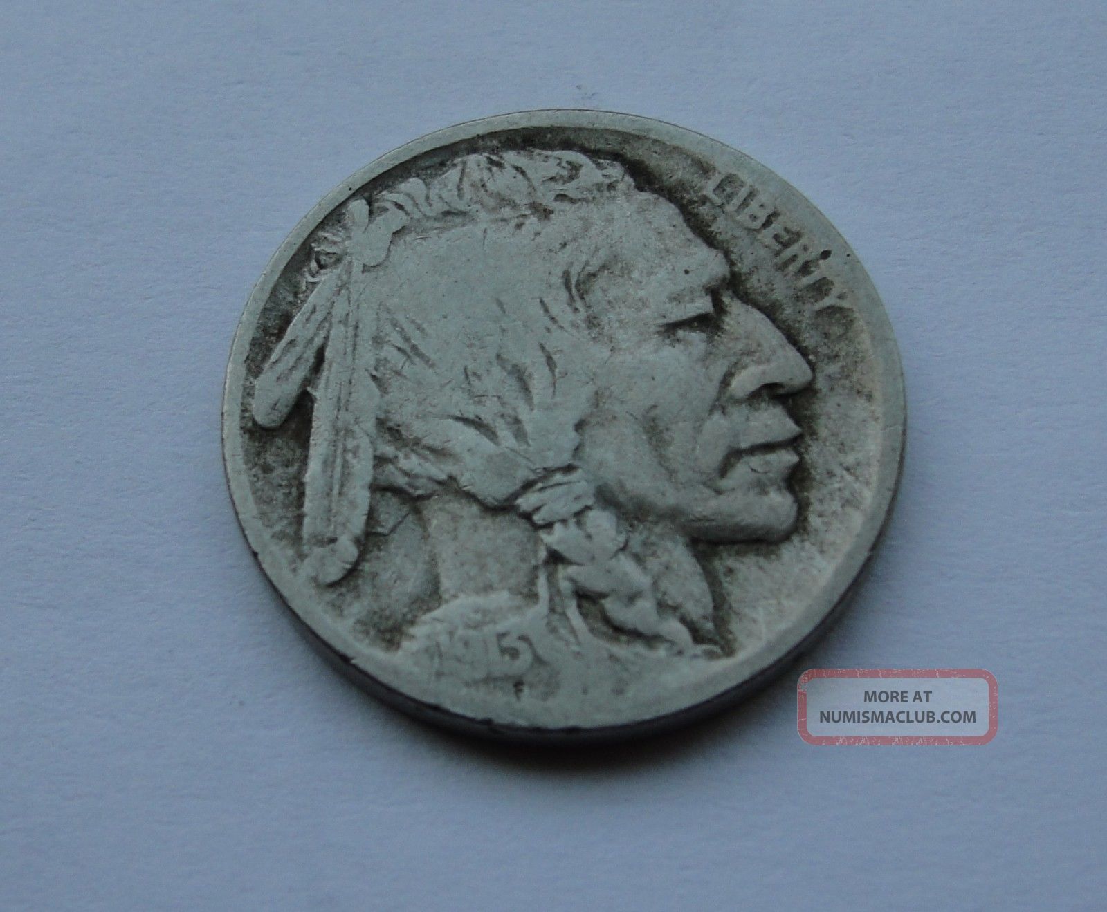 1913 D Type 2 Variation Buffalo Nickel, Coin See Pictures