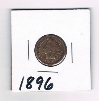 1896 Indian Head Penny photo