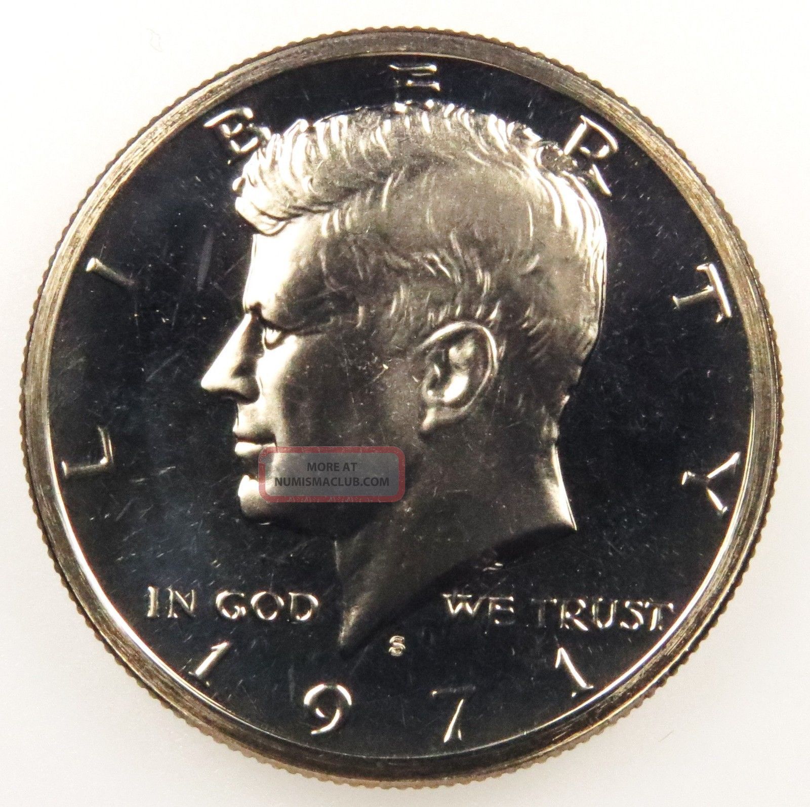 1971 S Proof Kennedy Half Dollar b01 