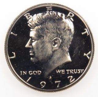 1972 S Proof Kennedy Half Dollar (b01) photo