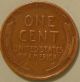 1940 S Lincoln Wheat Penny,  (retained Cud) Error Coin,  Aj 577 Coins: US photo 1