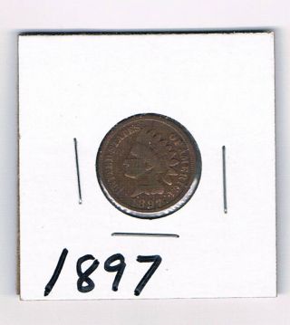 1897 Indian Head Penny photo