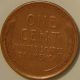 1945 P Lincoln Wheat Penny,  (retained Cud),  Error Coin,  Aj 579 Coins: US photo 1