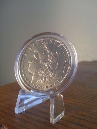 1880 - O Morgan Dollar - Au To Bu Quality Rare L@@ker Coin. photo