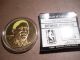 Dennis Rodman Chicago Bulls Commemorative Limited Edition Bronze Coin W/ Commemorative photo 4