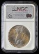 1925 Silver Peace Dollar Graded By Ngc Ms64 $1 Dollars photo 1