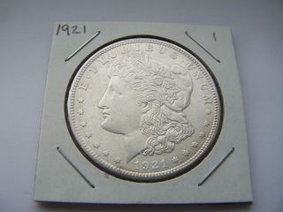 1921 P Morgan Silver Dollar Uncirculated 1 photo