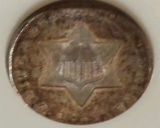 1851 3cs Silver Three Cent Piece Ms64 photo