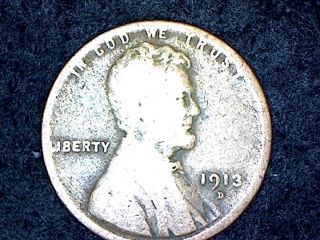 1913 - D Lincoln Wheat Penny photo