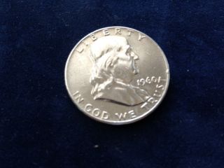 1960 Franklin Silver Half Dollar photo