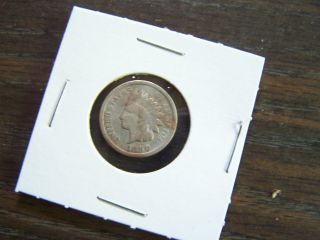 Awesome Rare 1890 Indian Penny One Cent photo